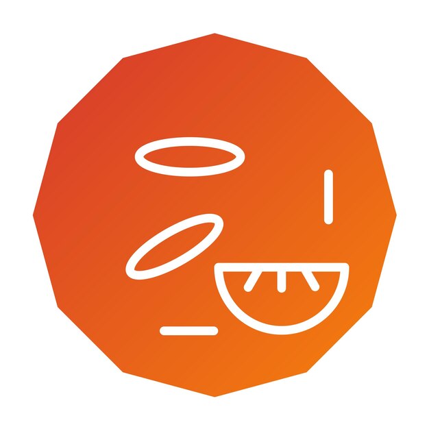 Estilo del icono de la tortilla