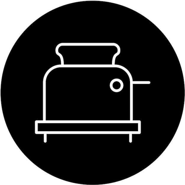 Estilo del icono de la tostadora