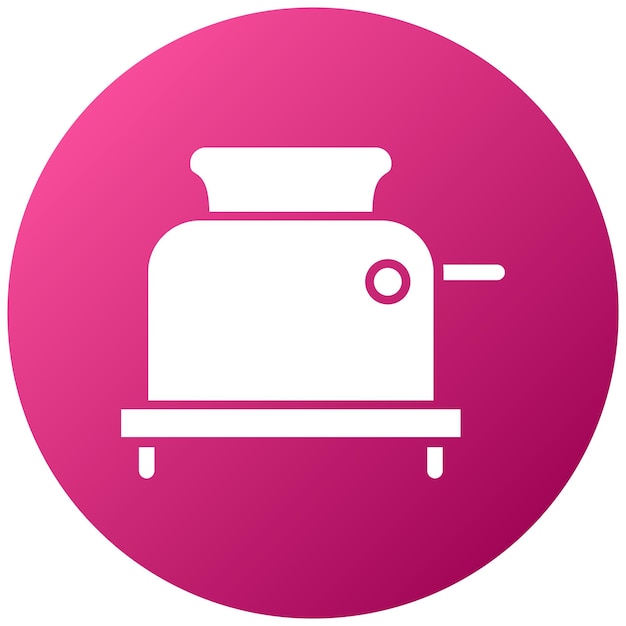 Estilo del icono de la tostadora