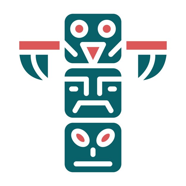 Estilo del icono del tótem