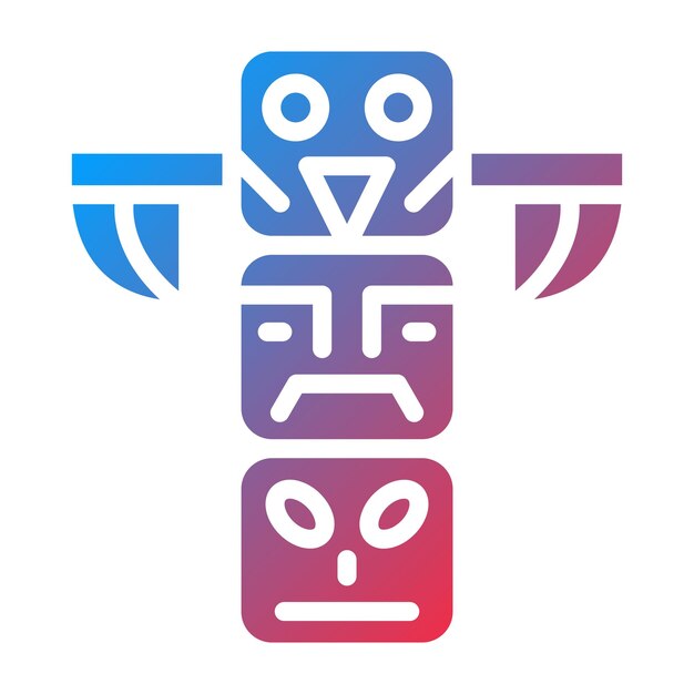 Estilo del icono del tótem