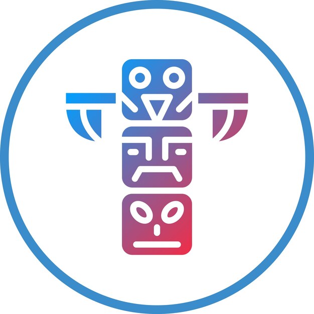 Estilo del icono del tótem
