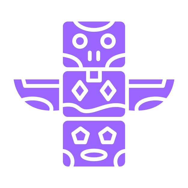 Estilo del icono del tótem