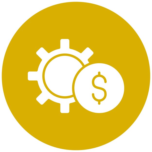 Estilo de icono de trabajo de diseño vectorial