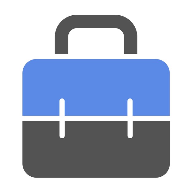 Estilo del icono del trabajo de diseño vectorial
