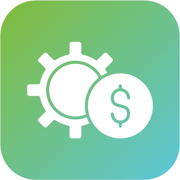 Estilo de icono de trabajo de diseño vectorial