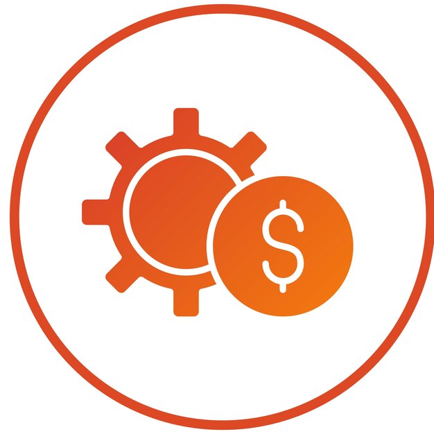 Estilo de icono de trabajo de diseño vectorial