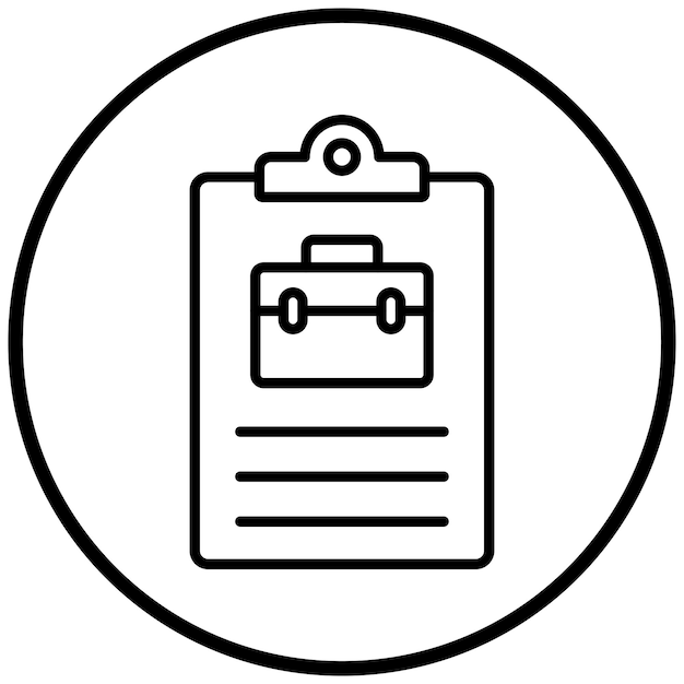 Estilo del icono de trabajo