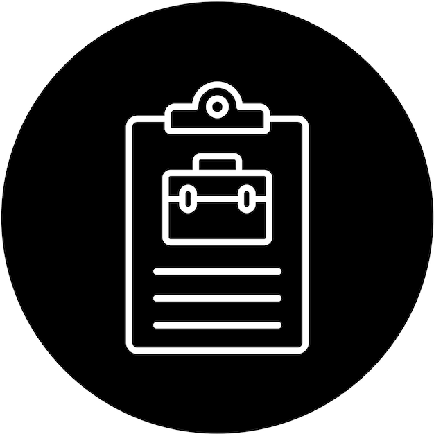 Estilo del icono de trabajo