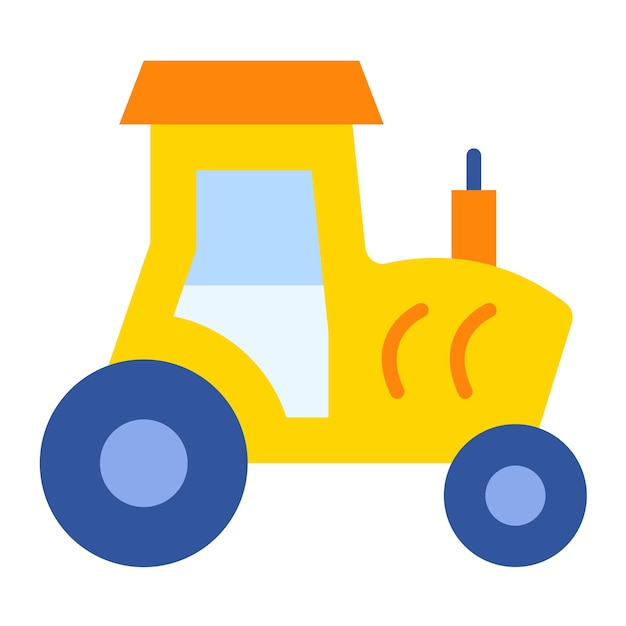 Estilo del icono del tractor
