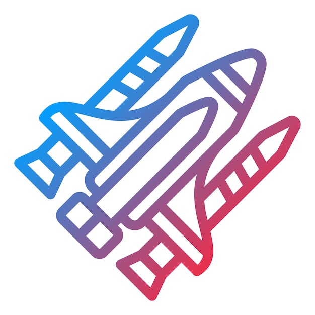 Estilo del icono del transbordador espacial