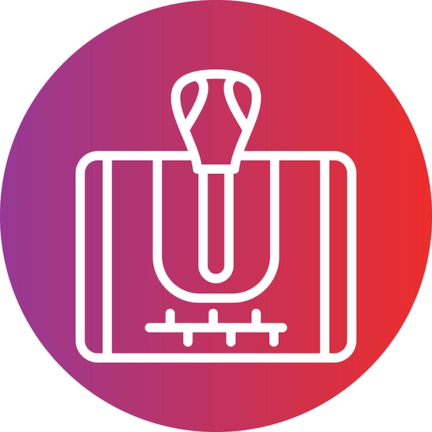 Estilo del icono de la transmisión manual