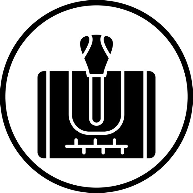 Estilo del icono de la transmisión manual