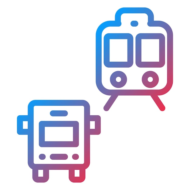 Estilo del icono de transporte público