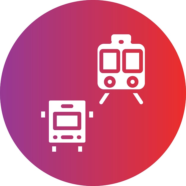 Estilo del icono de transporte público
