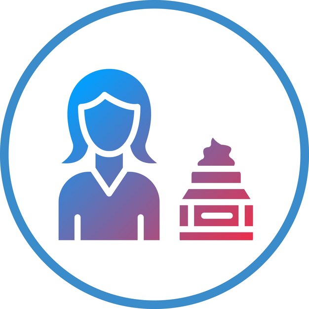 Estilo del icono de tratamiento capilar