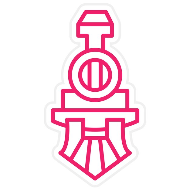 Estilo del icono del tren