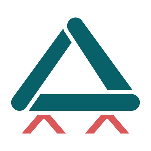 Estilo del icono del triángulo