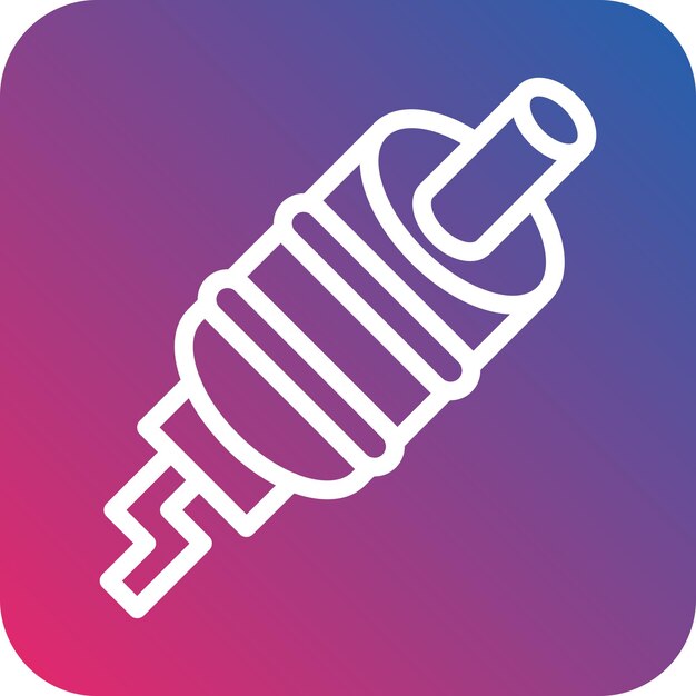 Estilo del icono del tubo de escape
