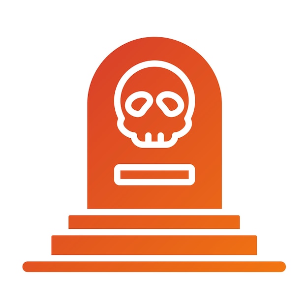 Estilo del icono de la tumba pirata