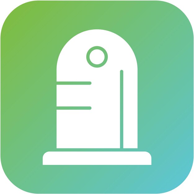 Estilo del icono de la tumba