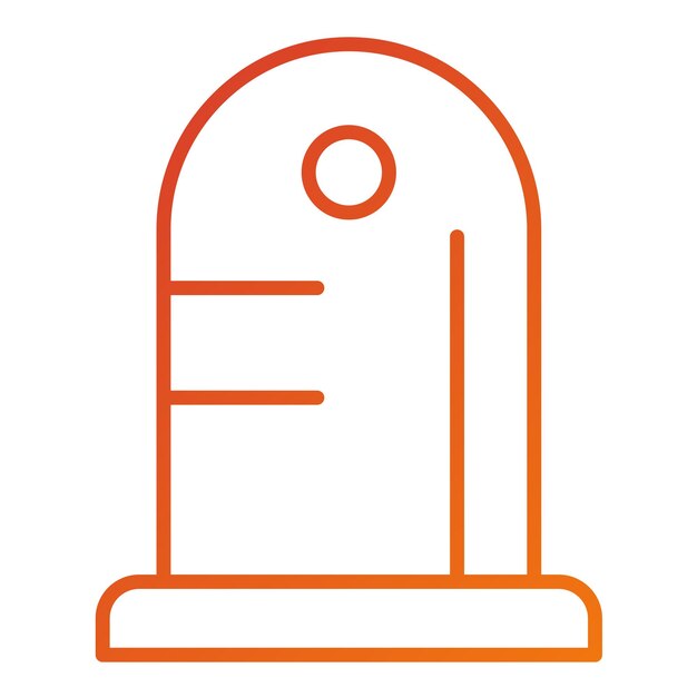 Estilo del icono de la tumba