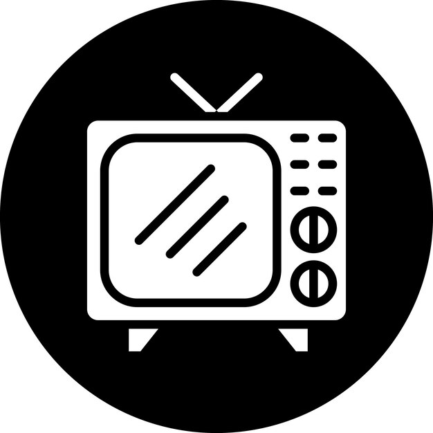 Estilo del icono de la TV