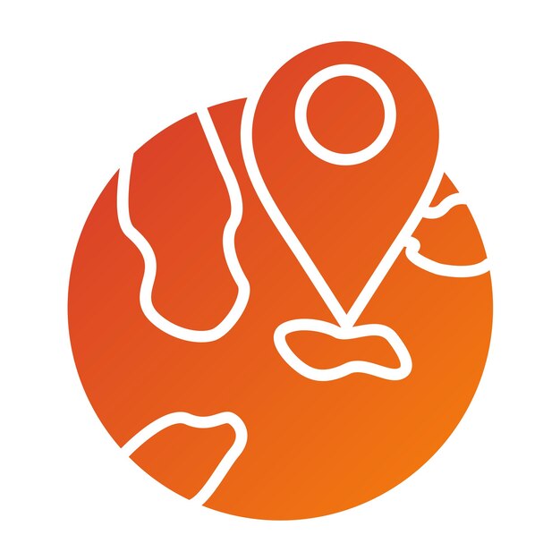 Estilo del icono de ubicación mundial