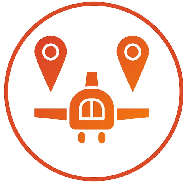 Estilo del icono de la ubicación del vuelo