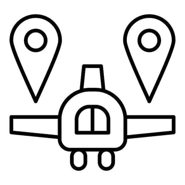 Estilo del icono de la ubicación del vuelo