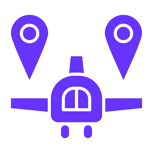 Estilo del icono de la ubicación del vuelo