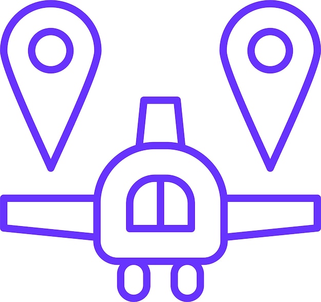 Estilo del icono de la ubicación del vuelo