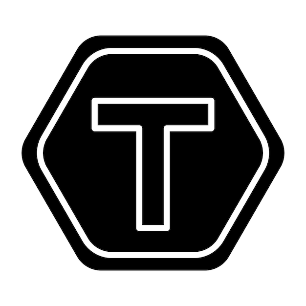 Estilo del icono de unión del diseño vectorial