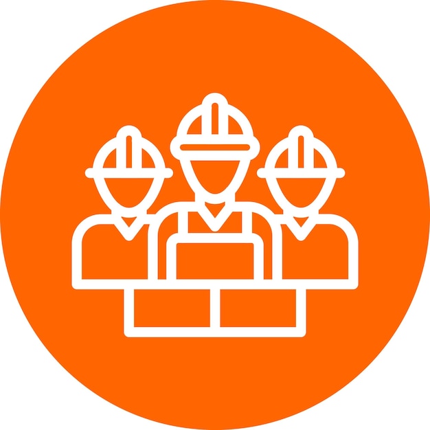 Estilo de icono de la Unión de Diseño Vectorial
