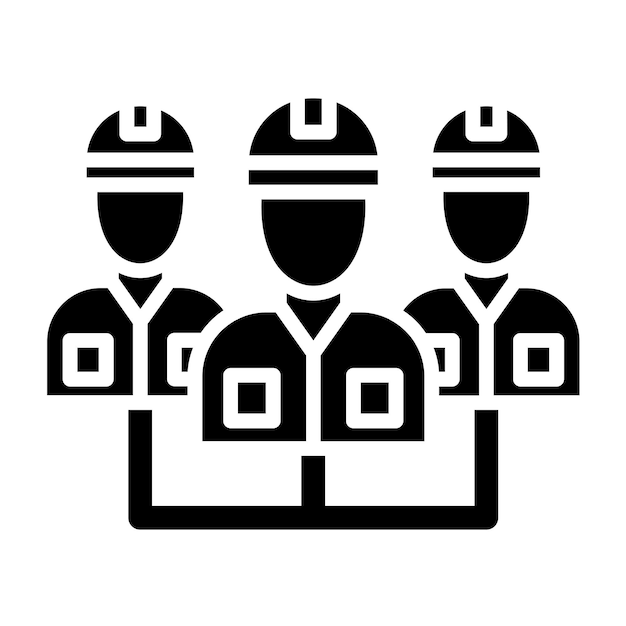 Estilo de icono de la Unión de Diseño Vectorial