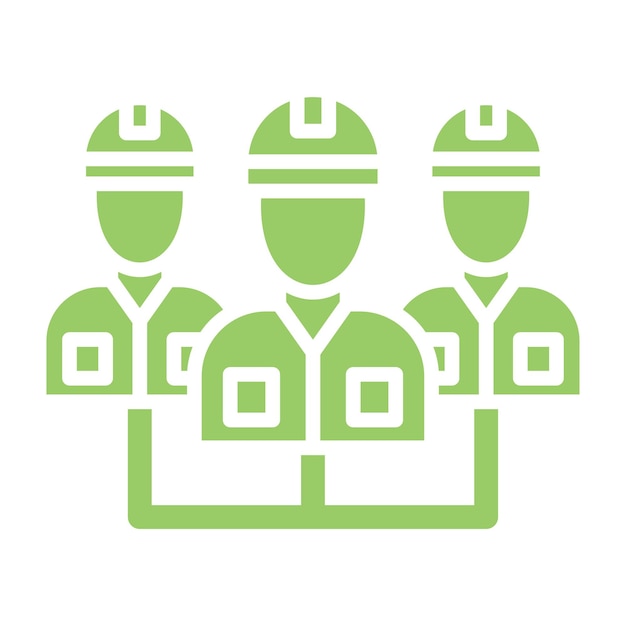Estilo de icono de la Unión de Diseño Vectorial