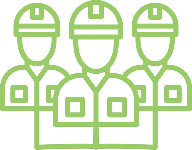 Estilo de icono de la Unión de Diseño Vectorial