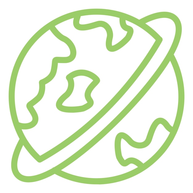 Estilo del icono de Urano