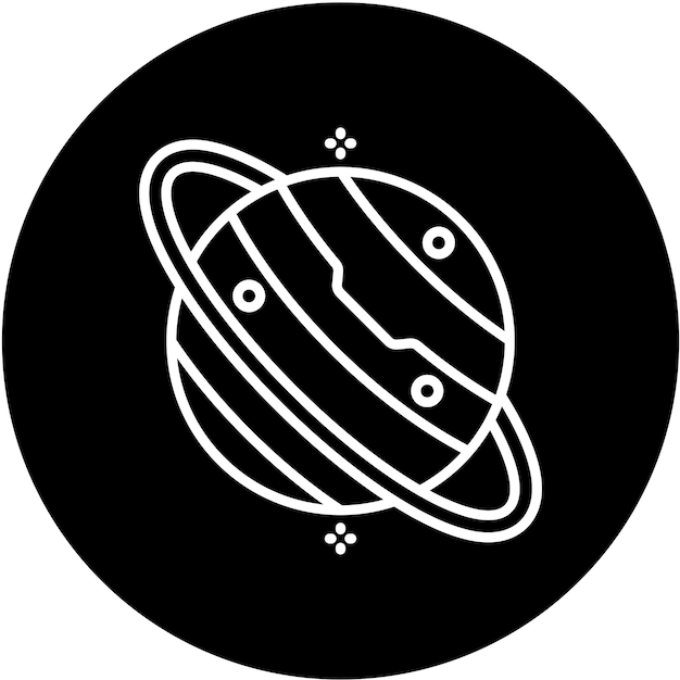 Estilo del icono de Urano