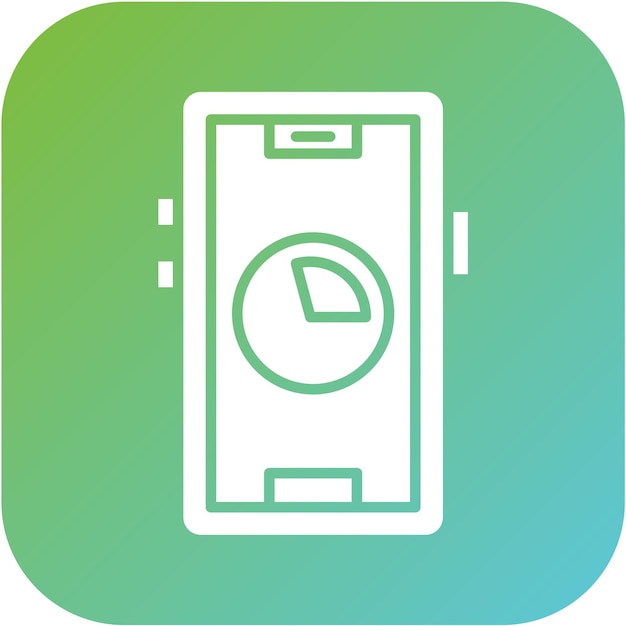 Estilo del icono de uso de los datos de diseño vectorial