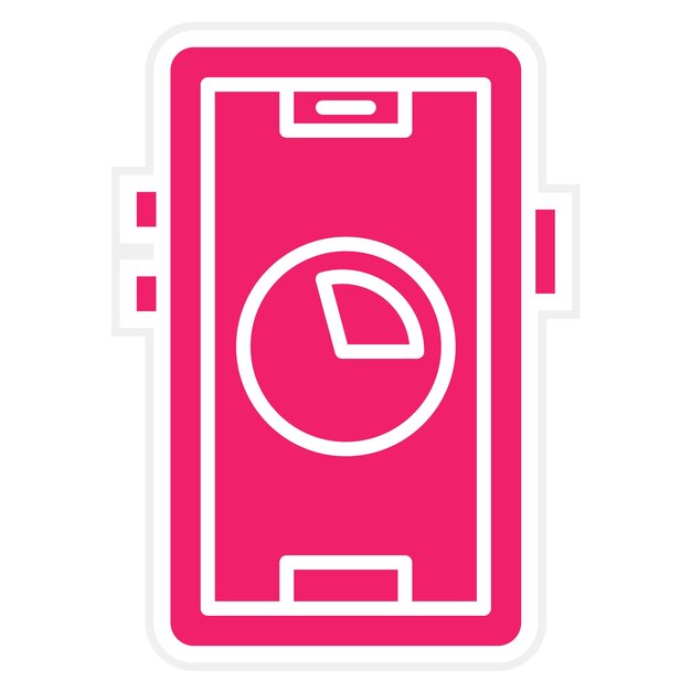 Estilo del icono de uso de los datos de diseño vectorial
