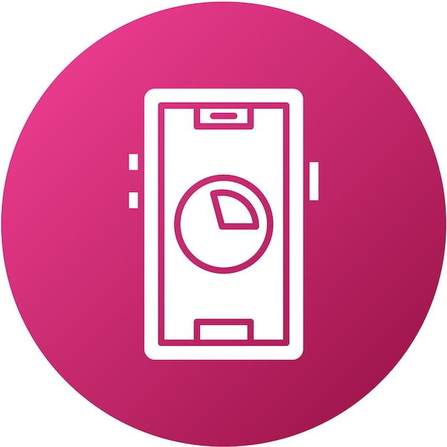 Estilo del icono de uso de los datos de diseño vectorial