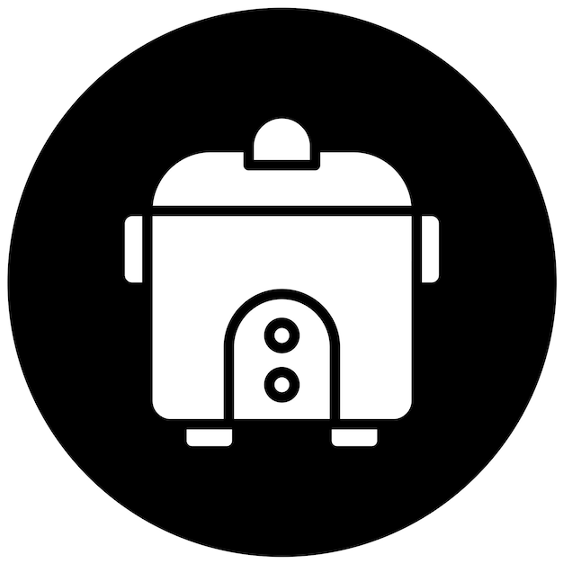 Estilo de icono de utensilios de cocina de diseño vectorial