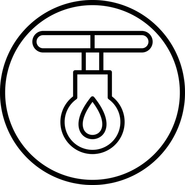 Estilo del icono de la válvula