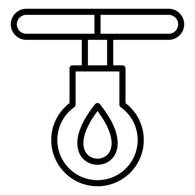 Estilo del icono de la válvula