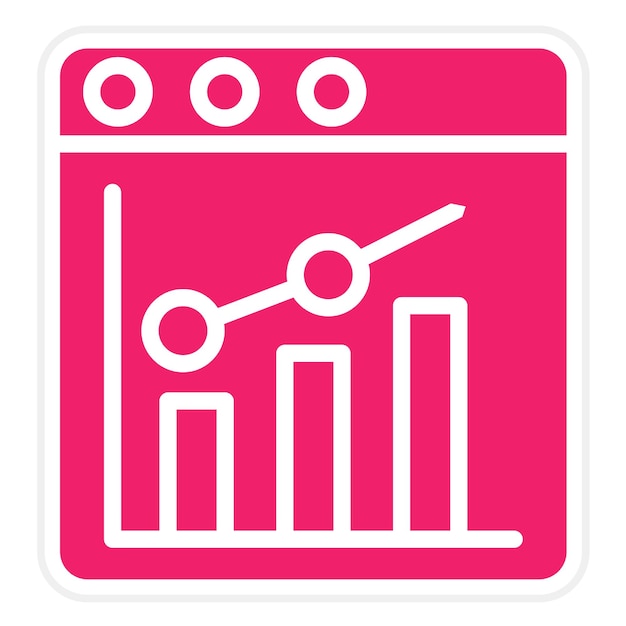 Estilo del icono de variación del proceso de diseño vectorial