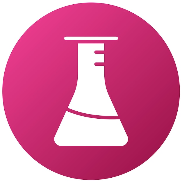 Estilo del icono del vaso de diseño vectorial
