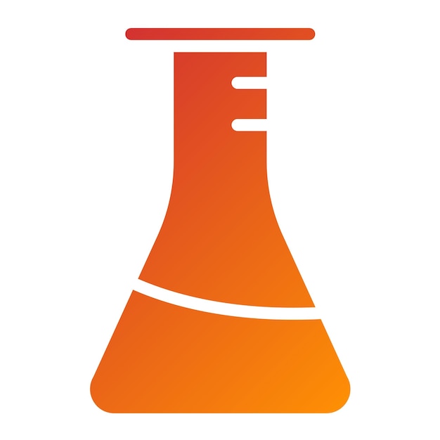 Estilo del icono del vaso de diseño vectorial