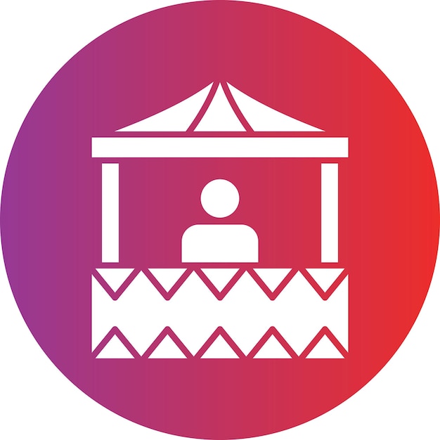 Estilo de icono de Vector Design Fair