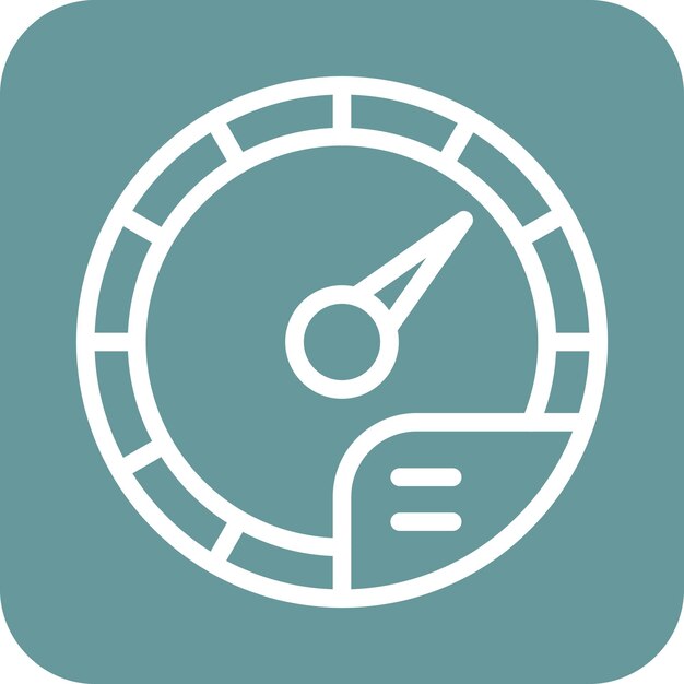 Estilo del icono del velocímetro